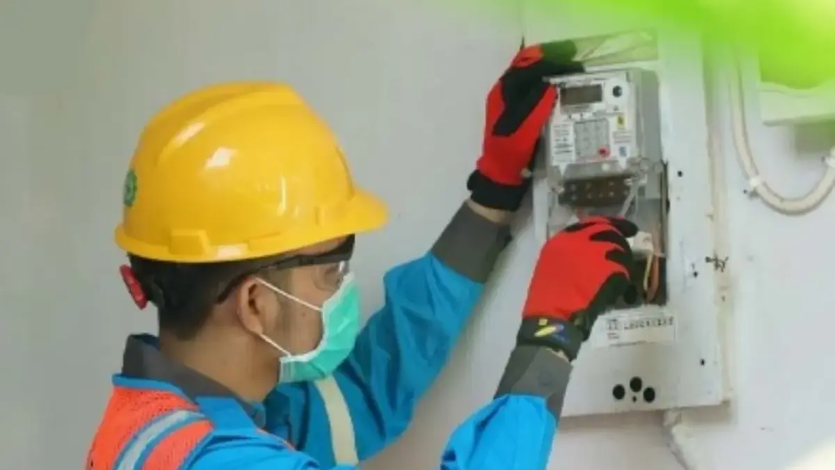 ILUSTRASI tarif listrik untuk triwulan ke dua atau april 2026.