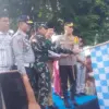 Wali Kota Bogor, Dedie A. Rachim bersama Kapolresta Bogor Kota, Kombes Pol Rio Wahyu Anggoro, dengan unsur ter