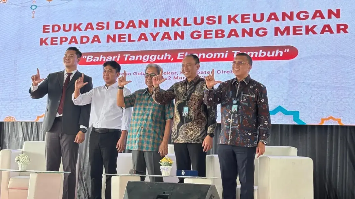 edukasi keuangan bank bjb yang bertajuk “Bahari Tangguh, Ekonomi Maju” yang diselenggarakan di Kampung Nelayan