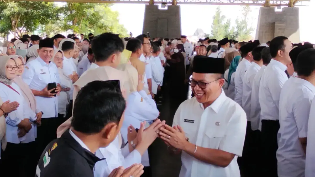Halal Bihalal Pemkab Bandung : Ribuan ASN Padati Dome Balerame, Bupati Tekankan Esensi Tanpa Seremoni