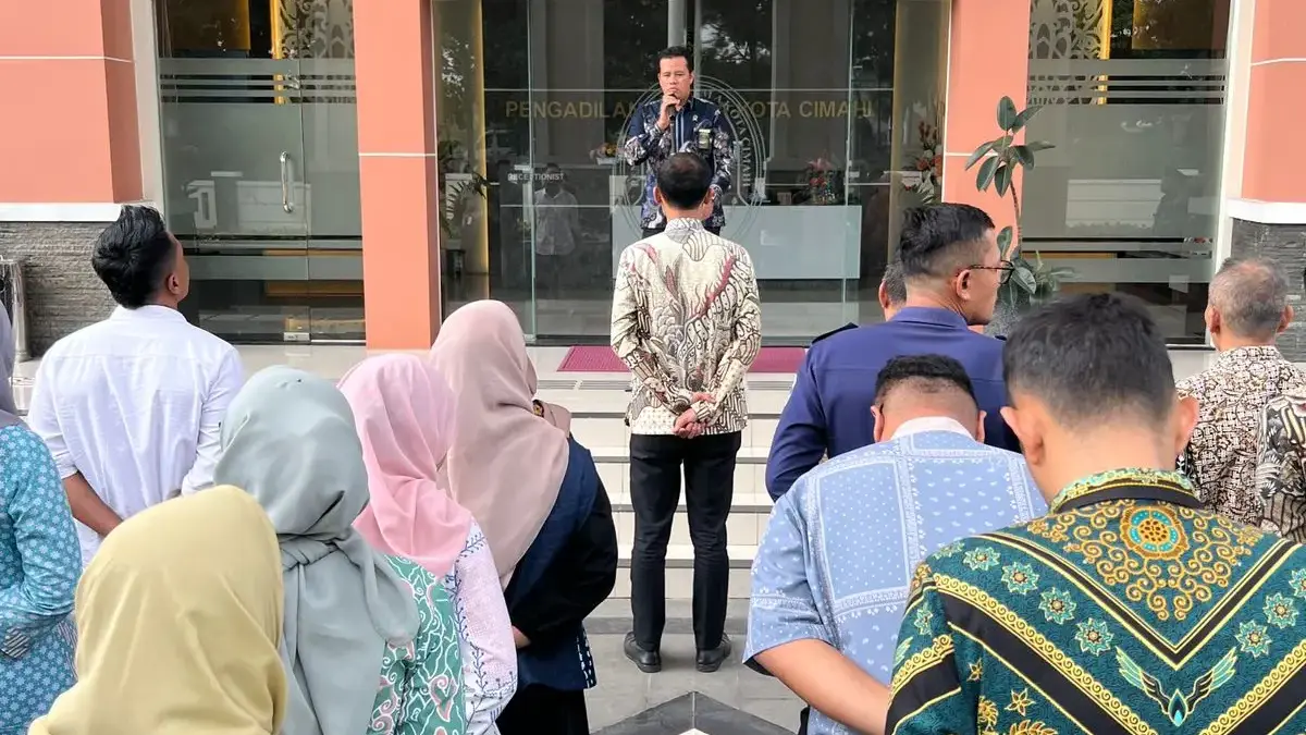 APEL PERDANA: Pasca Ramadan, Pengadilan Agama Kota Cimahi Tekankan Disiplin dan Integritas (Doc: PA Cimahi)