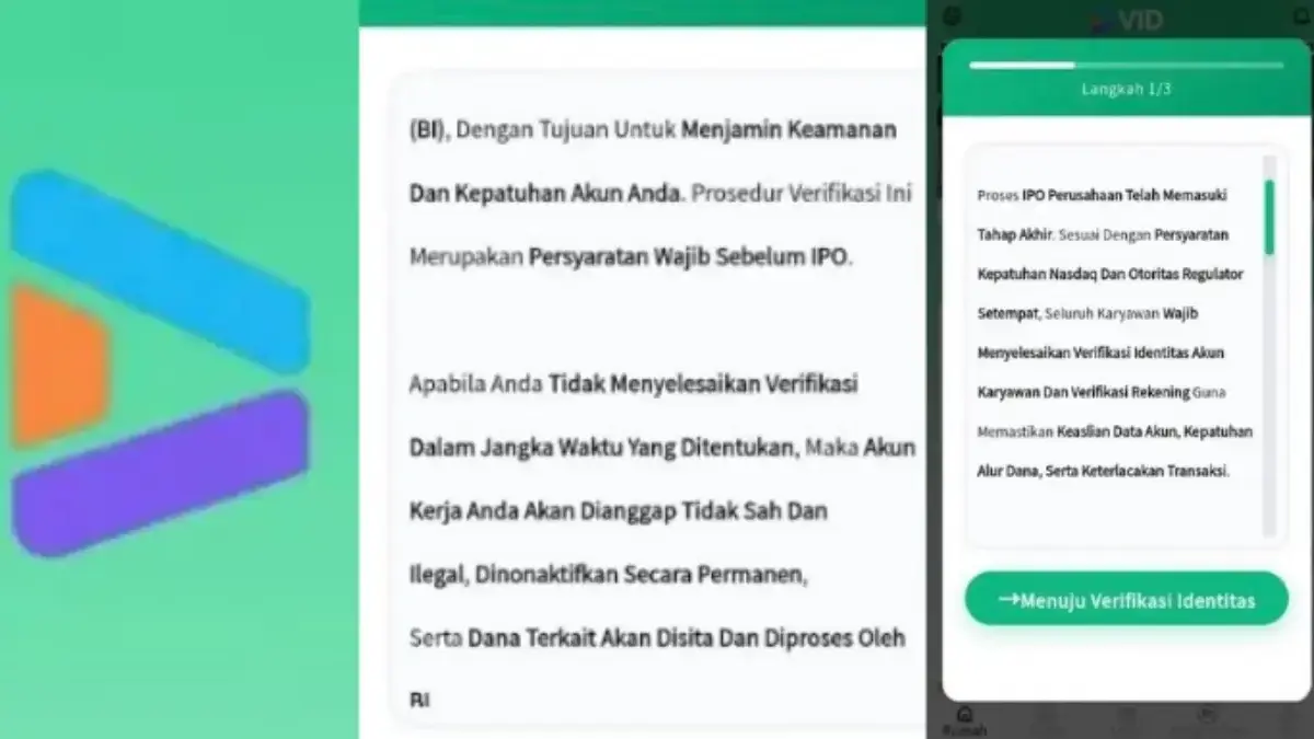 Aplikasi VID Positif Scam, Member Diwajibkan Verifikasi Aplikasi investasi VID yang diduga sudah SCAM.