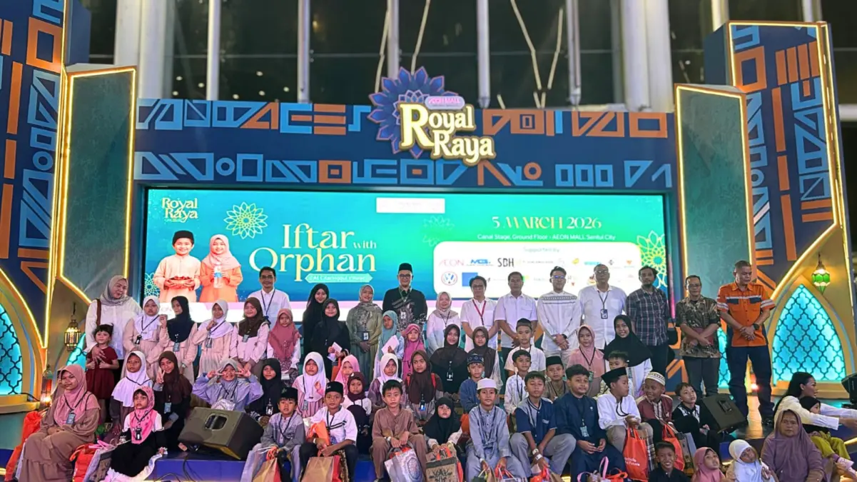 AEON Mall Sentul City menghadirkan rangkaian program spesial bertajuk “Royal Raya”