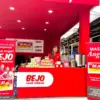 Booth Bejo Anti Angin dari Bejo Jahe Merah yang hadir di sejumlah lokasi strategis selama mudik hingga arus b