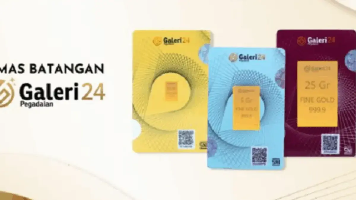 Harga Emas UBS dan Galeri24 Turun Hari Ini, Jadi Berapa? Ini Daftarnya!