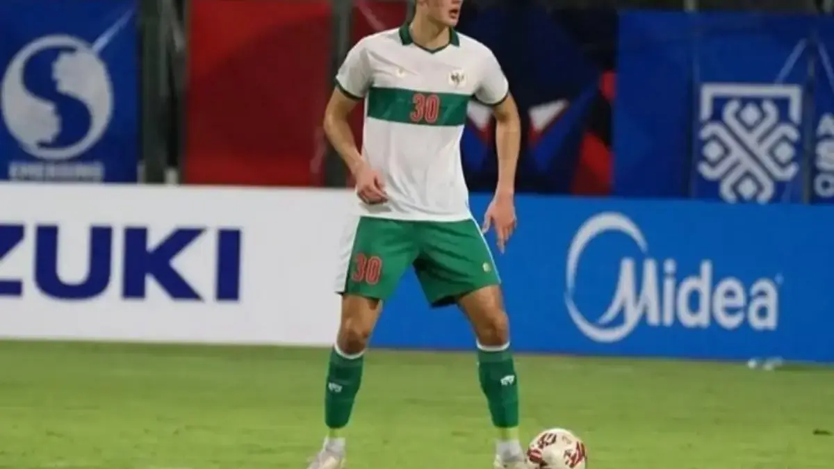 Elkan Baggot di AFF Cup 2021.