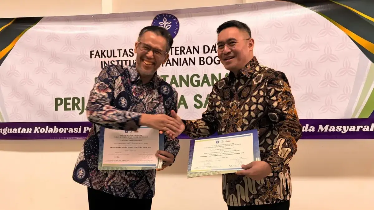 Danone Indonesia–IPB University Kolaborasi Cetak Nutrisionis Adaptif, Perkuat Praktik Berbasis Sains Dekan Fakultas Kedokteran dan Gizi IPB University, Dr. dr. Ivan Rizal Sini, GDRM, MMIS, FRANZCOG, SpOG _(dari