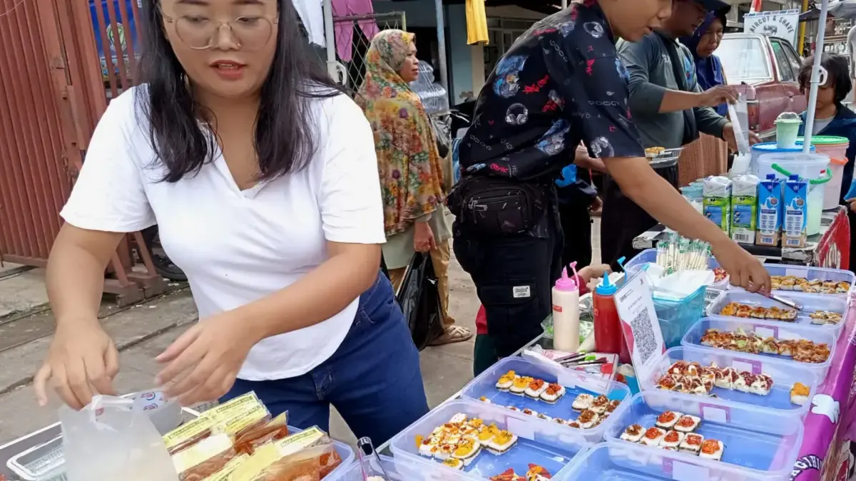 Berkah Ramadan, Pasar Dadadakan Menjamur di Kota Bandung