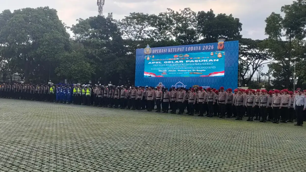 Usung Tagline \'Mudik Aman, Keluarga Bahagia\', Operasi Ketupat Lodaya 2026 di Jabar Siap Digelar 