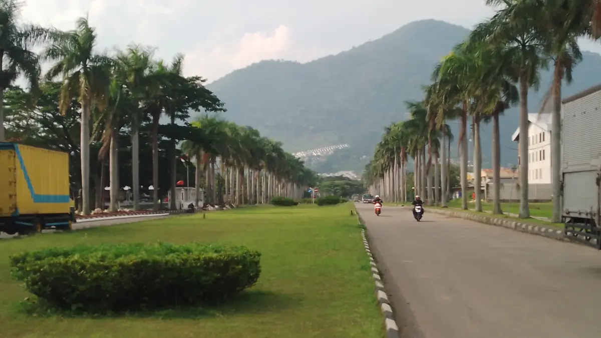 Kondisi Kawasan Industri Dwi Papuri Abadi wilayah Desa Mangunarga, Kecamatan Cimanggung, Kabupaten Sumedang ya