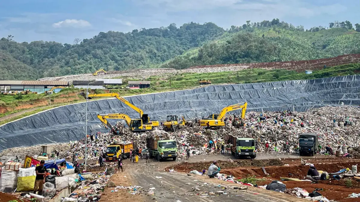 TPA Sarimukti Buka Nonstop H-1 Lebaran, Siap Tampung Sampah Bandung Raya