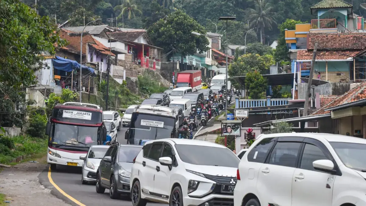 Arus Mudik Nagreg Meningkat di H-2 Lebaran, Dishub Kabupaten Bandung Prediksi Puncak Terjadi Hari Ini