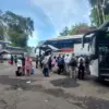 H-2 Lebaran, Terminal Baranangsiang Bogor Dipadati Pemudik
