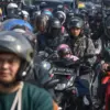 Menembus Macet dan Panas H-2 Lebaran, Cerita Pemudik Motor Menjaga Rindu Tetap Hidup