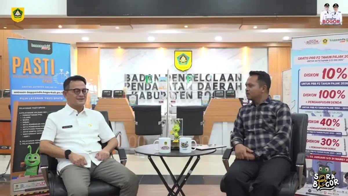 Permudah Warga Bayar Pajak, Pemkab Bogor Beri Diskon hingga Hapus Tunggakan Lama Permudah Warga Bayar Pajak, Pemkab Bogor Beri Diskon hingga Hapus Tunggakan Lama