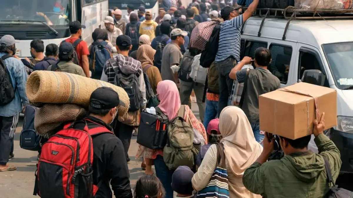 Usai Lebaran, Warga KBB Ramai-Ramai Pindah ke Luar Daerah