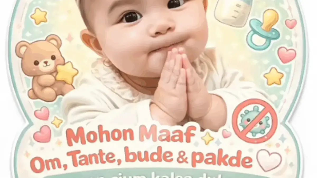 Viral! Begini Cara Buat Foto Bayi jadi Stiker “Jangan Cium Dulu” Untuk Dimedia Sosial Viral!Begini Cara Buat Stiker “Jangan Cium Bayi”