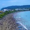 Kunjungan Wisatawan pada hari ketiga libur Lebaran 1447 H memicu situasi darurat di kawasan objek wisata Panta