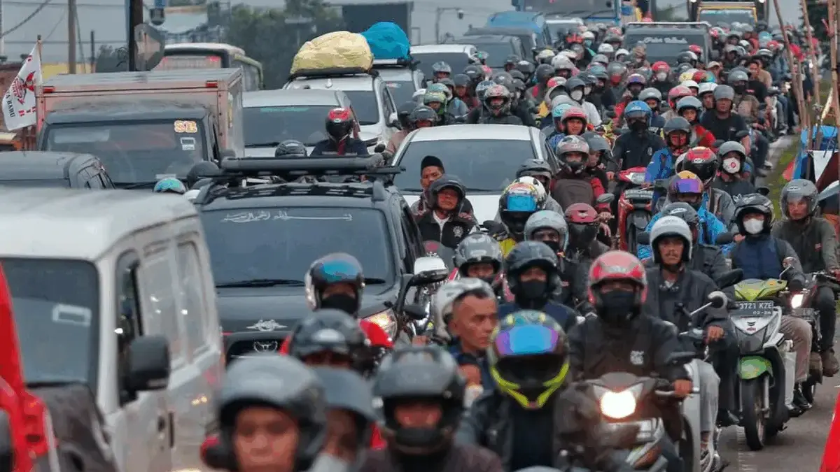 6 Titik Lokasi Kemacetan Arus Balik Lebaran hingga 29 Maret 2026