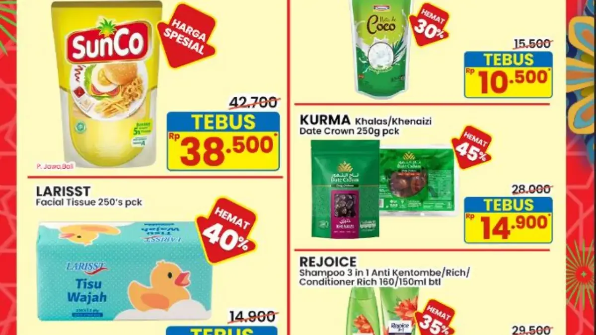 Promo Indomaret Maret 2026: Diskon Hingga 50% Jelang Lebaran, Minyak Goreng hingga Cokelat Murah