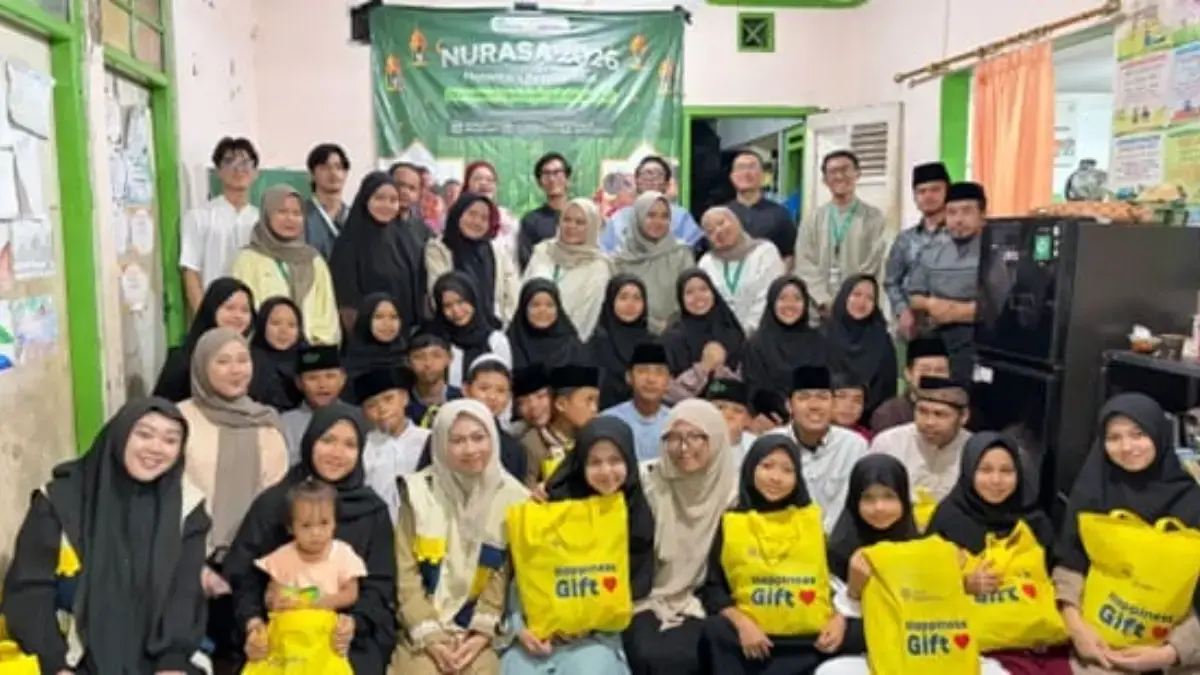 Lewat NURASA 2026, Inovasi Muda dan Sharing Happiness Tebar Kebahagiaan kepada Puluhan Anak Yatim Lewat NURASA 2026, Inovasi Muda dan Sharing Happiness Tebar Kebahagiaan kepada Puluhan Anak Yatim