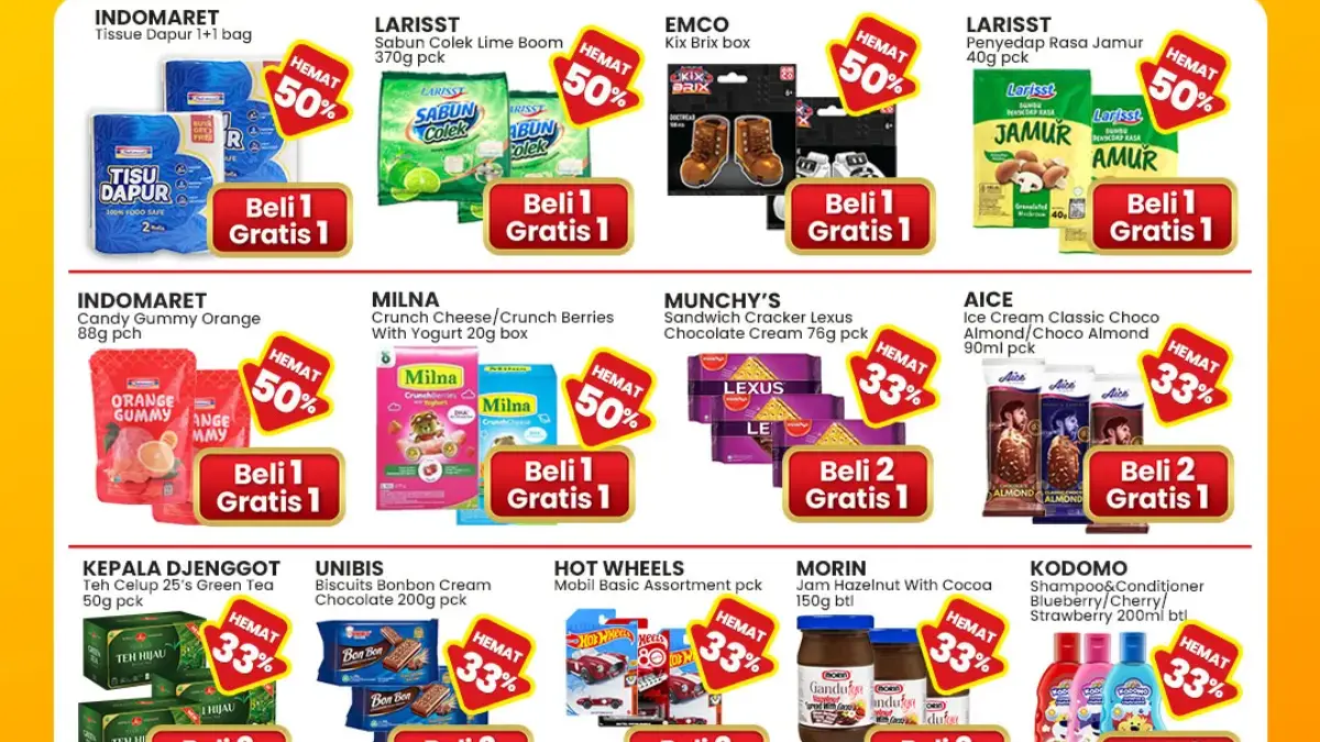Promo Indomaret Hari Ini Double Date 3.3.