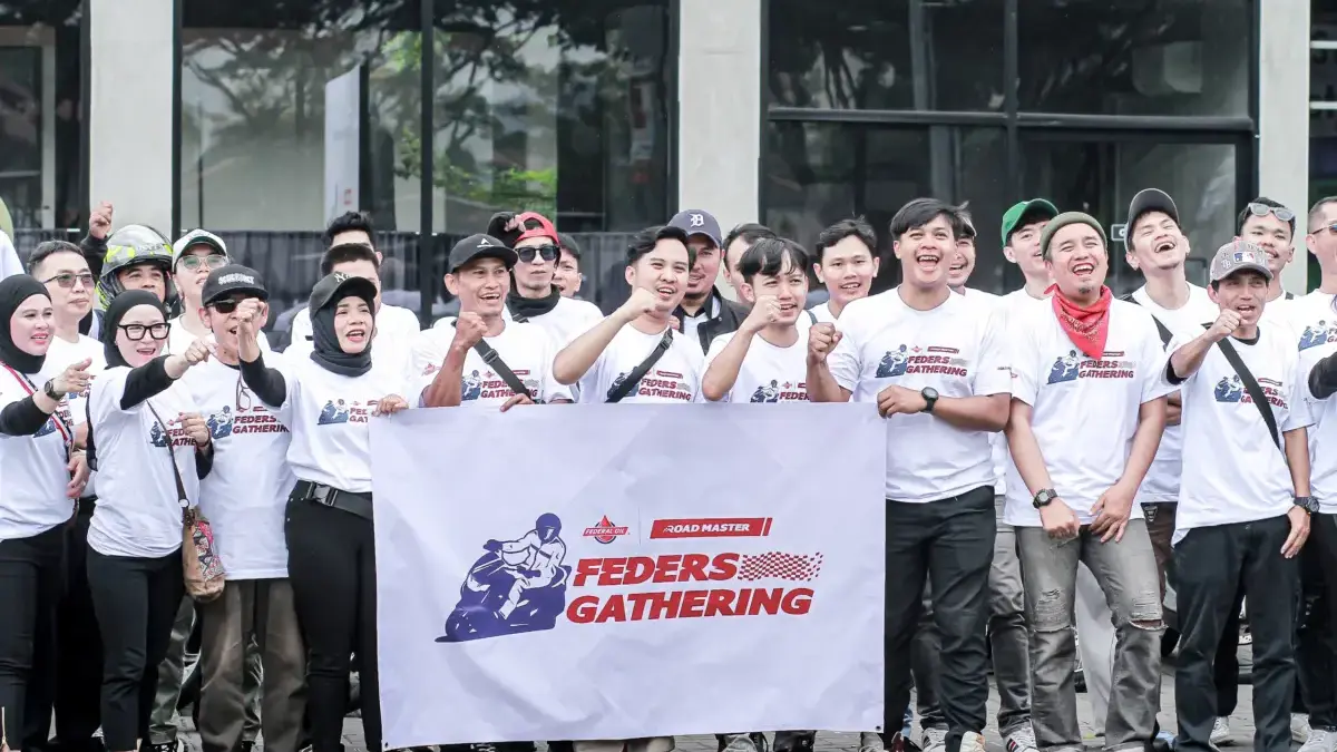 Bandung Buka Feders Gathering 2026, Federal Oil™ Perkuat Kebersamaan Komunitas Motor Matic