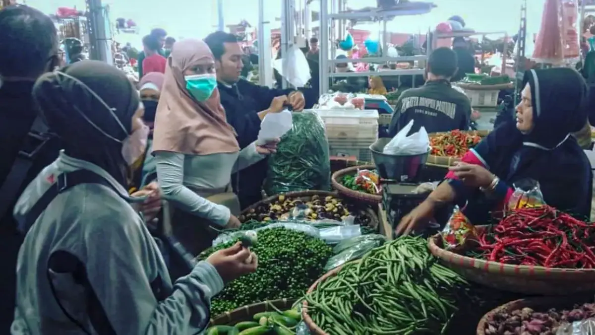 Naik Tipis di Tengah Ramadan, Harga Kepokmas di Pasar Tagog Padalarang Masih Aman
