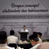 Ketua DPRD KBB, Muhammad Mahdi, menyampaikan sambutan saat acara buka puasa bersama di L’Eminence Golf & Resor