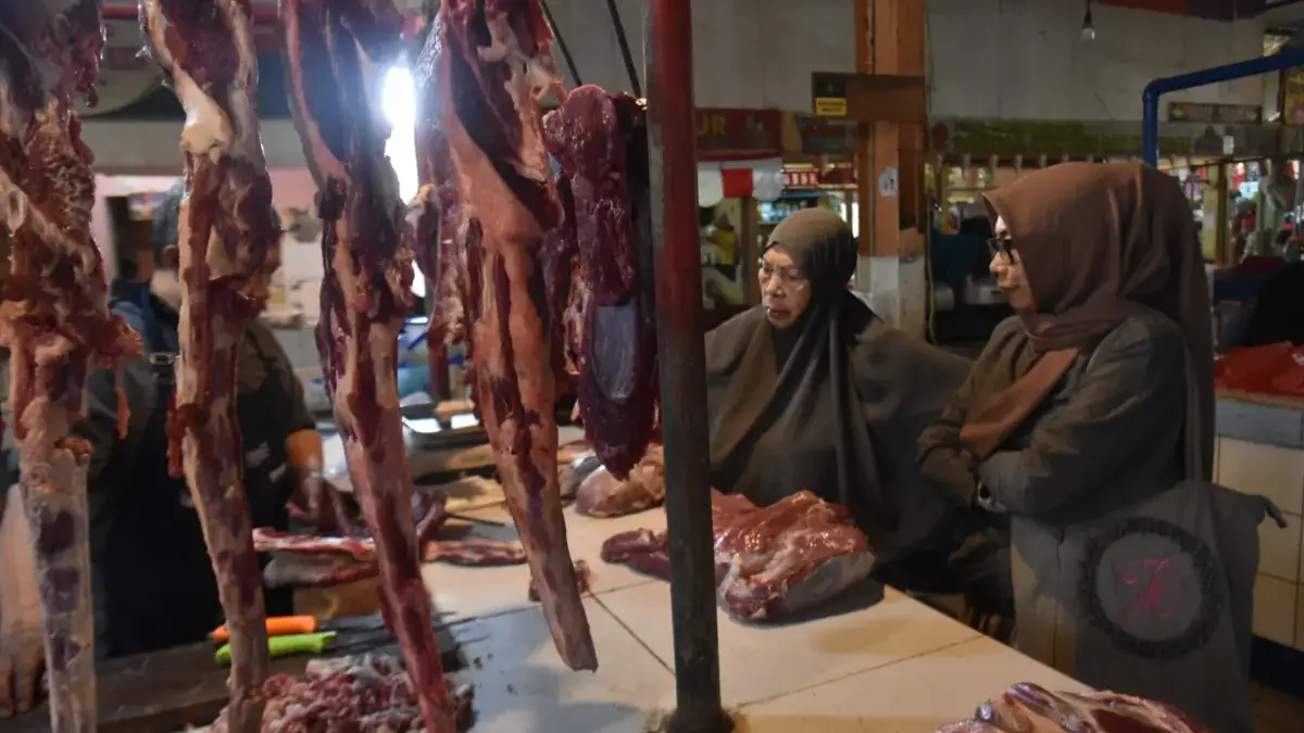 Pekan Kedua Ramadan, Harga Daging di Pasar Kosambi Bandung Merangkak Naik