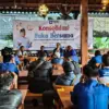 Pengurus DPD hingga DPC Partai Amanat Nasional Kabupaten Bandung Barat saat menggelar konsolidasi internal di