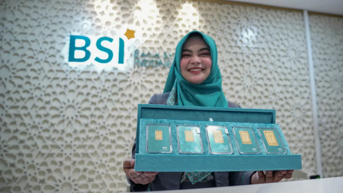 Harga Emas Merangkak Naik, BSI Pastikan Stok Aman