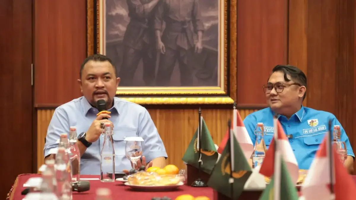 Bupati Bogor, Rudy Susmanto, mengajak Dewan Pengurus Daerah (DPD) Komite Nasional Pemuda Indonesia (KNPI) Kabu