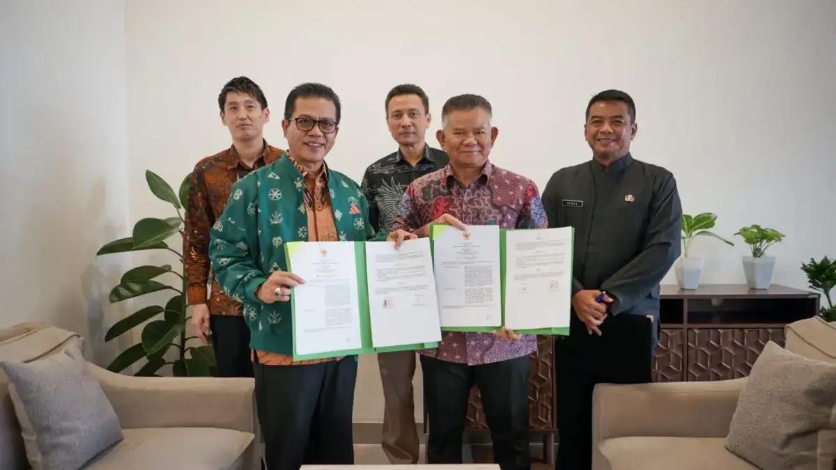 Pemkab Bandung Perkuat Tata Kelola Pertanahan Lewat MoU dengan Badan Bank Tanah