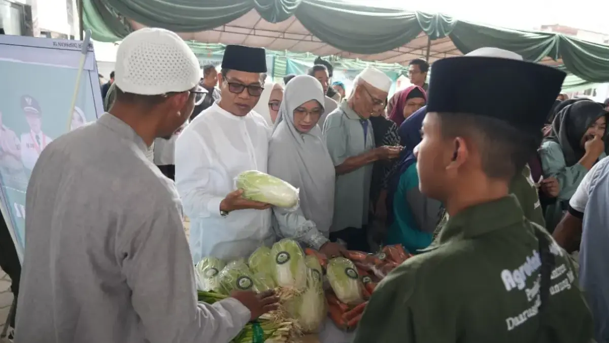 Paket Sembako Murah, Pemkab Bandung Gelar Gerakan Pangan Murah di Tegalluar