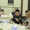 Rapat lintas sektor dalam persiapan pengamanan arus mudik lebaran di gelar di Mapolres Banjar, Jumat (6/3/2026