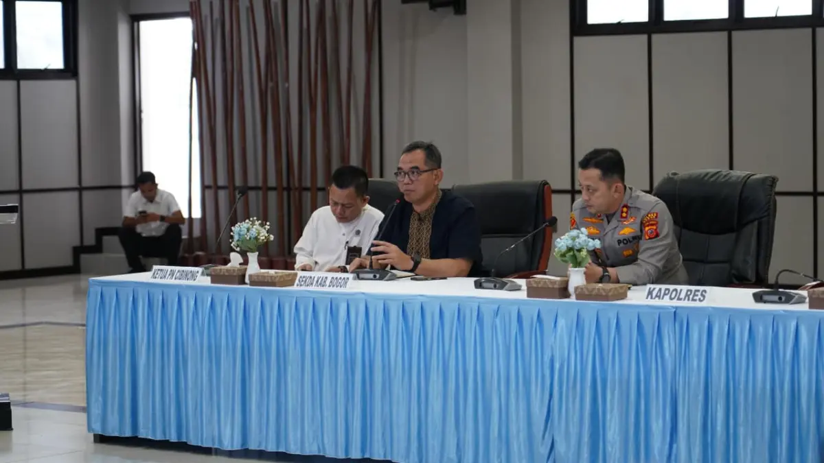 Pemkab Bogor memperkuat koordinasi lintas sektor bersama kepolisian untuk memastikan keamanan serta kelancaran