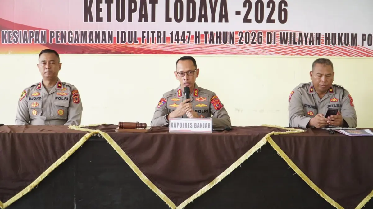 Jelang Mudik Lebaran, Polres Banjar Buka Layanan Titip Kendaraan dan Perketat Patroli Rumah Kosong