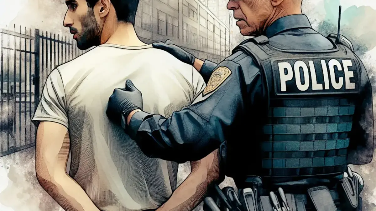 Konflik Keluarga Picu Kakak Tiri Bunuh Bocah SD di Cipatat Ilustrasi: Polisi mengamankan pelaku tindak kejahatan. Dok Pixabay