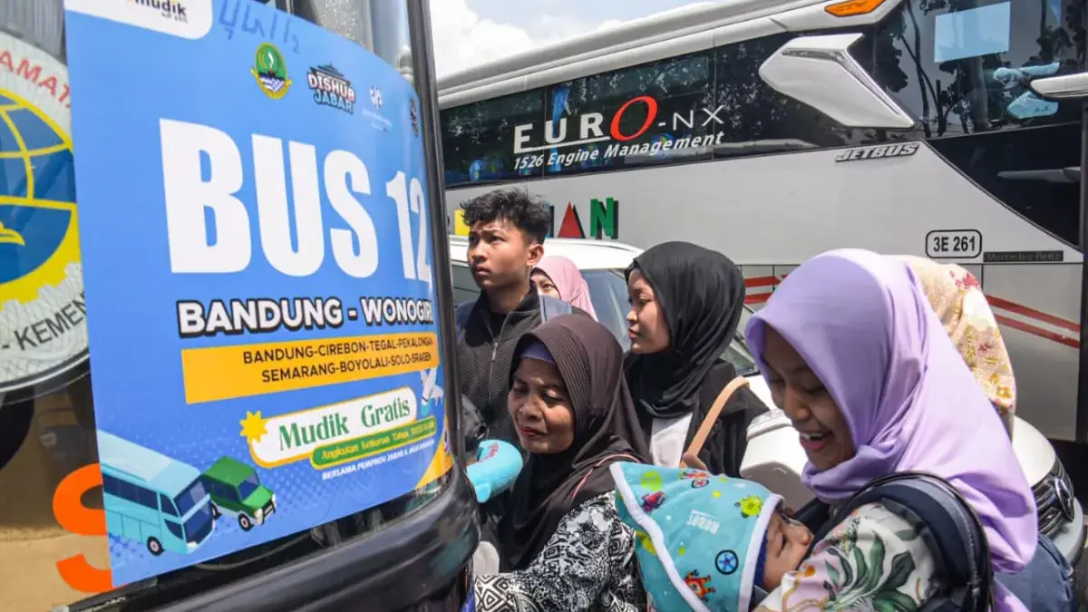 H-2 Keberangkatan, Tiket Mudik Gratis Pemprov Jabar Masih Tersedia 1.012 Kursi