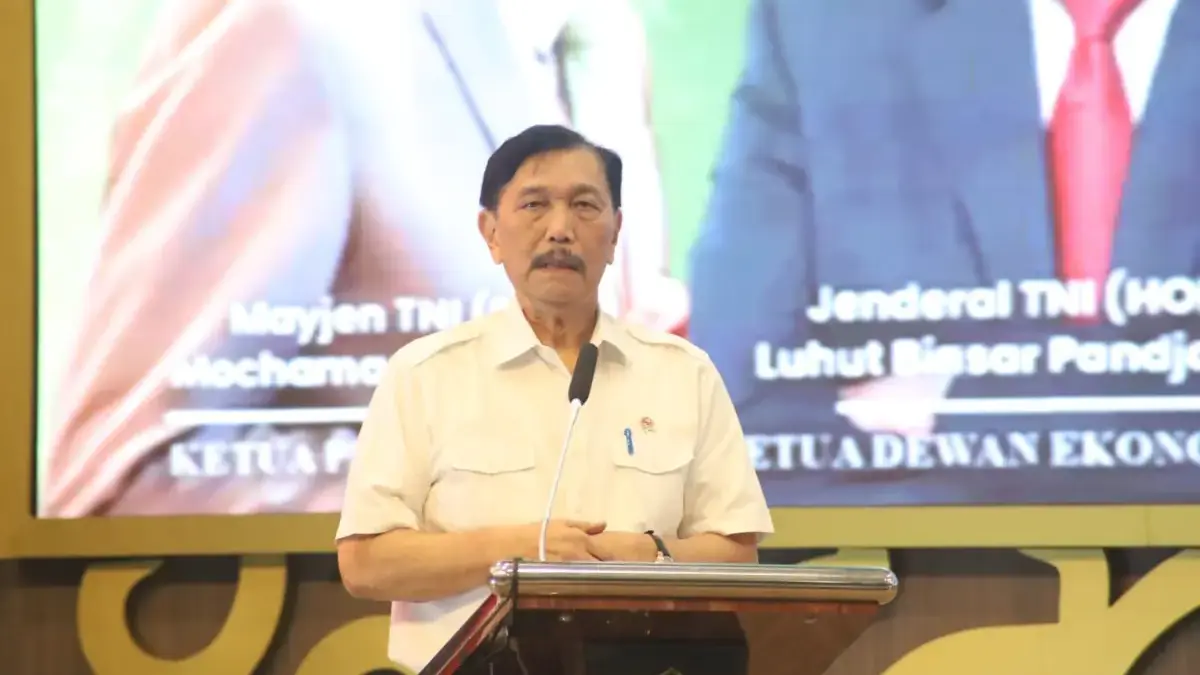 Ketua Dewan Ekonomi Nasional Republik Indonesia, Jenderal TNI (HOR) (Purn) Luhut Binsar Pandjaitan, M.P.A., Se