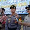 Kapolres Cimahi, AKBP Niko N Adi Putra saat Menjelaskan Titik Trouble Spot yang Berpotensi Picu Kemacetan Mudi