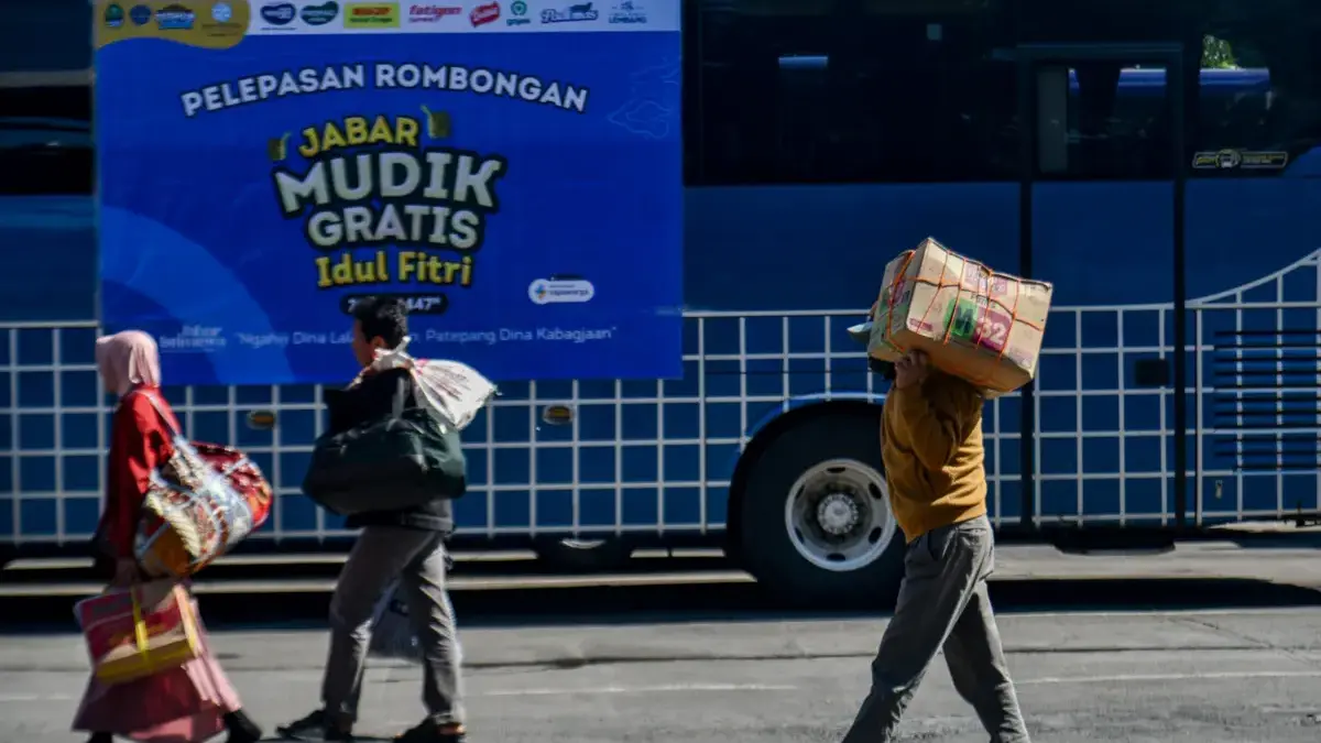 Mudik Gratis Pemprov Jawa Barat Mulai Diberangkatkan, Pemudik: Ini Cukup Membantu!