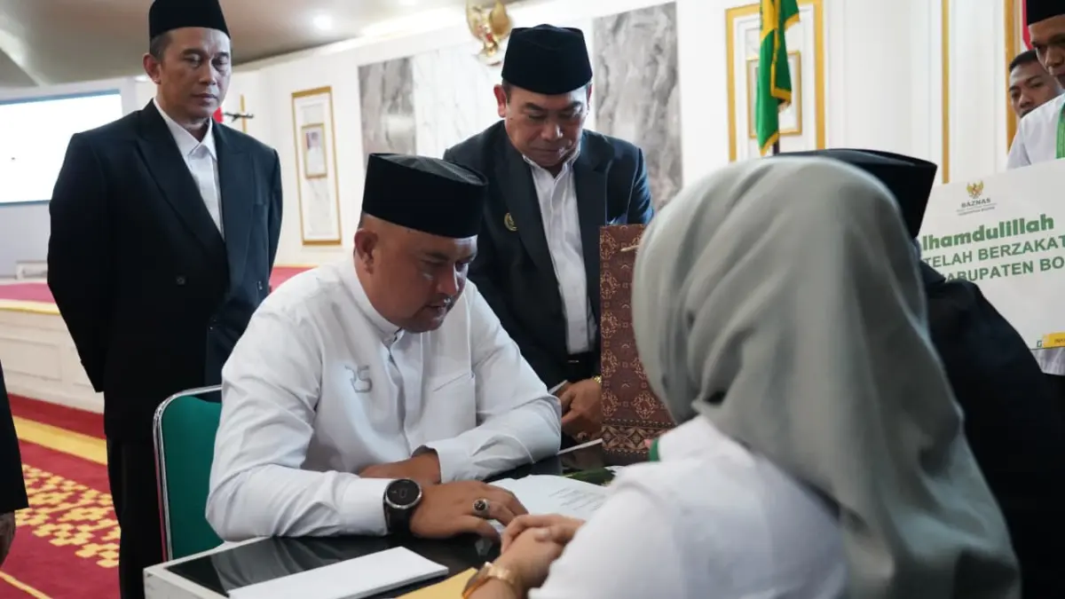 Bupati Bogor, Rudy Susmanto, mengajak masyarakat, khususnya umat Muslim di Kabupaten Bogor, untuk menyalurkan
