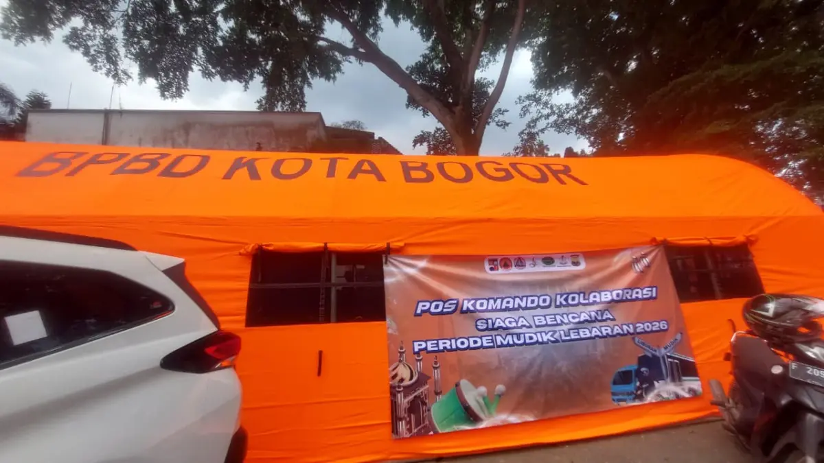 BPBD Kota Bogor Dirikan Pos Komando Kolaborasi Siaga Bencana di Balai Kota Selama Mudik Lebaran 2026 Badan Penanggulangan Bencana Daerah (BPBD) Kota Bogor mendirikan Pos Komando Kolaborasi Siaga Bencana di kawas