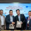 Penandatanganan Nota Kesepahaman (MoU) oleh Direktur Strategic Business Development & Portfolio Telkom Seno So