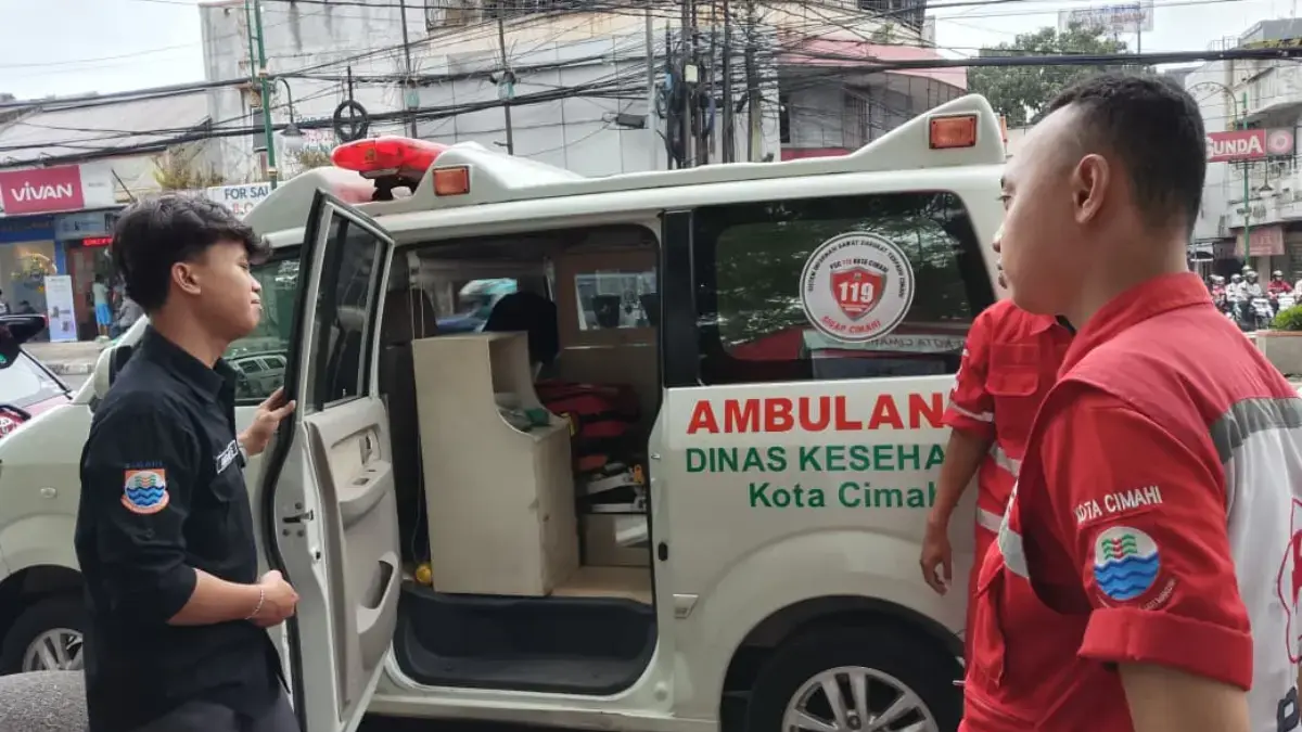 Siaga Tanpa Henti, PMI Cimahi Tangani Puluhan Kasus Selama Arus Mudik