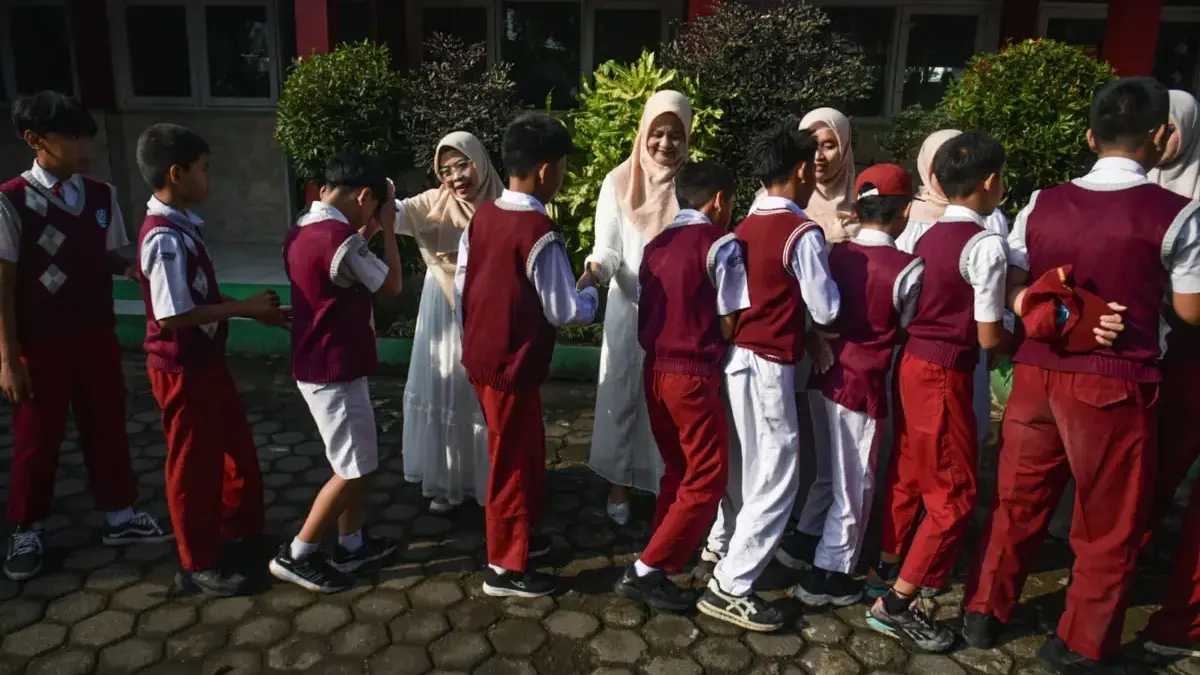 Menengok Hari Pertama Sekolah di Bandung Usai Libur Lebaran 