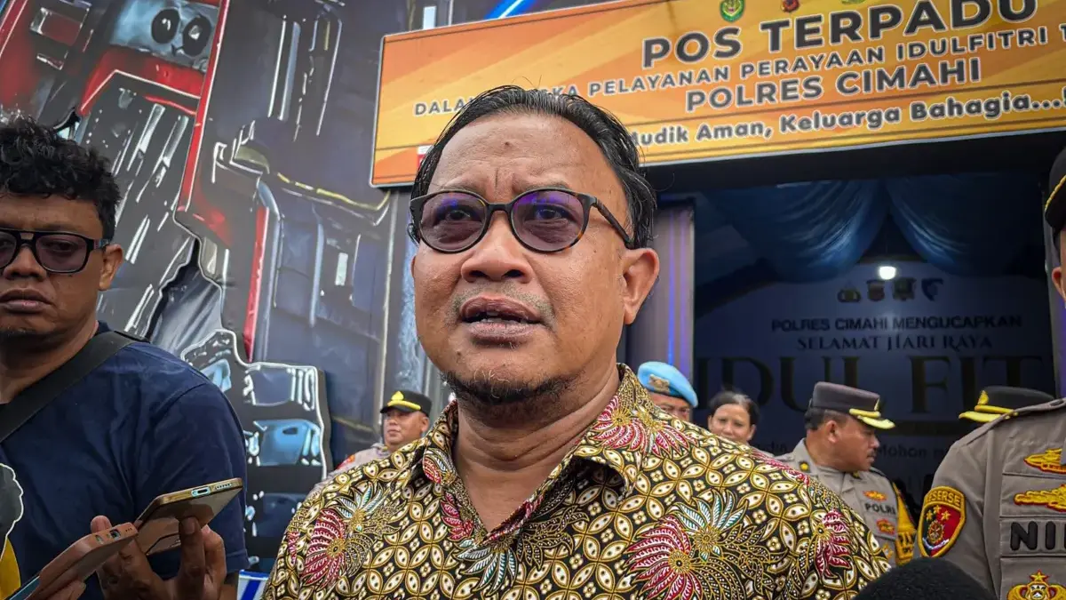 Komisioner Komisi Kepolisian Nasional, Mohammad Choirul Anam saat ditemui di Padalarang, Bandung Barat. Selasa