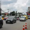 Jalur Arteri Padalarang, Bandung Barat dipadati pemudik. Selasa (24/3). Dok Jabar Ekspres/Suwitno